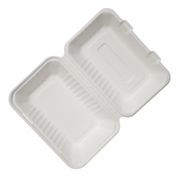 Dispo Disposable Tableware 9" x 6" / 250 Boxes Bagasse Lunch Boxes