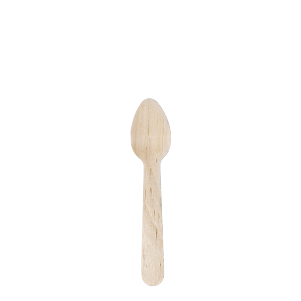 Dispo Biodegradable Cutlery Teaspoons / 1000 Teaspoons Biodegradable Wooden Cutlery